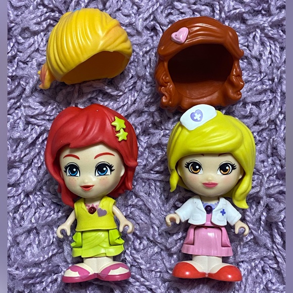 Vtech flipsies lot; 2 dolls, accessories, scale & convertible car / rock stage - Picture 10 of 13